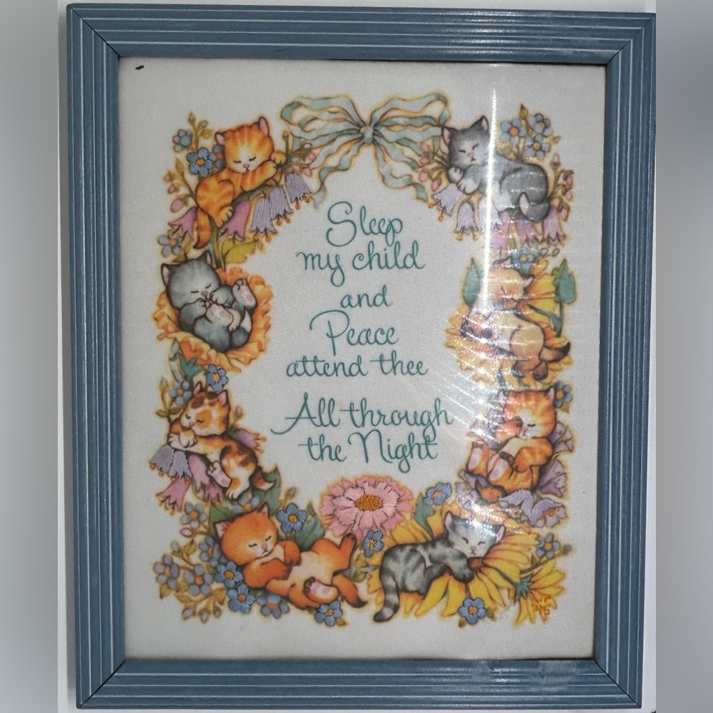 VTG CREATIVE CIRCLE KIT All Through the Night Embroidery